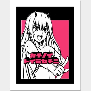 Zero two Posters and Art